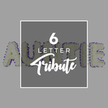 Across a soft, neutral gray backdrop, this six-letter memorial spells AUNTIE in freestanding capitals. Each letter is sculpted from a dense, pristine field of white chrysanthemums, their petals forming a smooth, velvety surface that radiates quiet respect. A slender border of rich purple blooms traces every edge, a refined trim that could be small accent flowers or a ribbon, adding definition and a warm personal touch to the pure white bloomwork. In the center, a crisp white rectangular overlay carries the composition's message: a bold 6 followed by LETTER in a clean sans-serif, with Tribute penned in an elegant script beneath -- clear, timeless branding of a bespoke memorial piece. The soft, even light flatters the texture of the blossoms, casting gentle shadows across the neat grid of petals and keeping the focus on craft and sentiment. The arrangement rests against a calm gray surface, inviting the eye to travel from the luminous blooms to the refined typography and back again. For families in Tufnell Park and nearby districts, this design communicates a lasting name and memory with quiet dignity, combining classic sympathy florals with modern typography for a contemporary, respectful tribute. Local delivery is available across NW5, serving homes and venues from the tree-lined streets of Kentish Town and Holloway Road to the parks and churches around Parliament Hill. Flowers Tufnell Park crafts this six-letter tribute to be a meaningful focal point at funerals, wakes, or home memorial spaces, a piece that carries love, memory, and connection through its serene beauty.